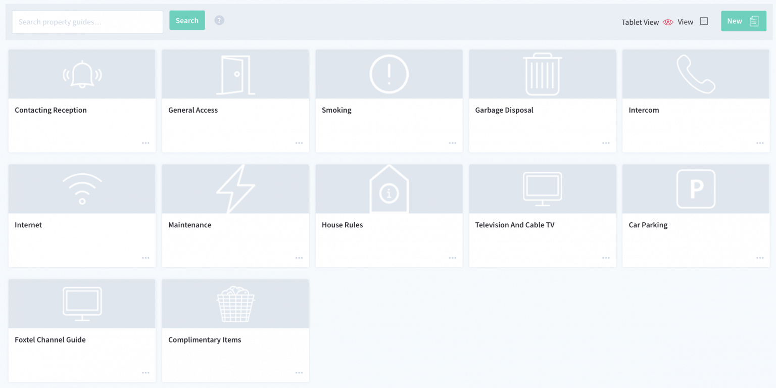 Property Guides Support